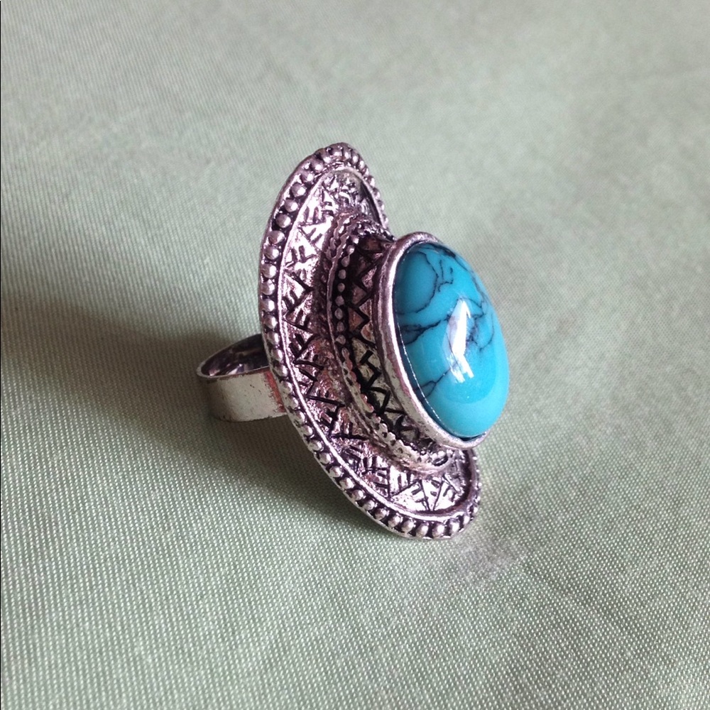 🍒 3/$10! Turquiose ring